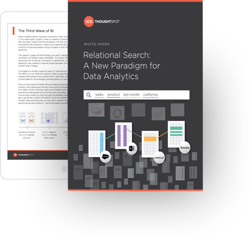 Relational Search: A New Paradigm in Data Analytics
